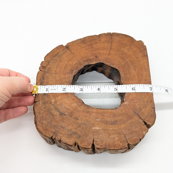 Wooden Live Edge Bud Vase - Picture 10 of 10